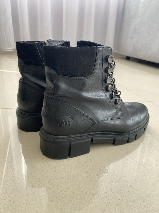 Czarne botki Marco Tozzi r.38,5