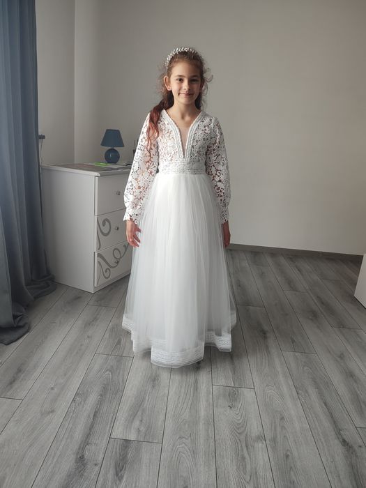 Плаття сукня причастя випускний вечірнє плаття для дівчинки підліткове