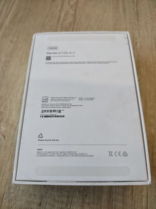 Ipad mini 7 256 gb silver