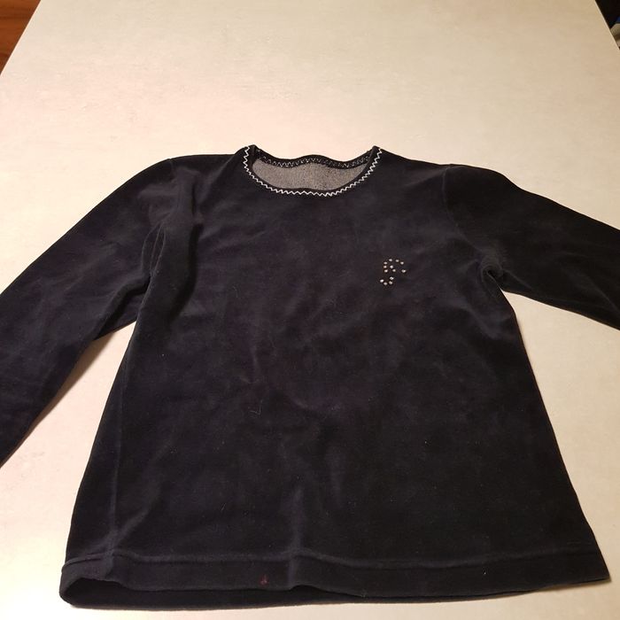 Bluzka welur r.128
