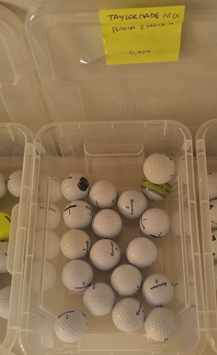 Bolas de golfe Taylormade Mix sem marcas de uso BO017