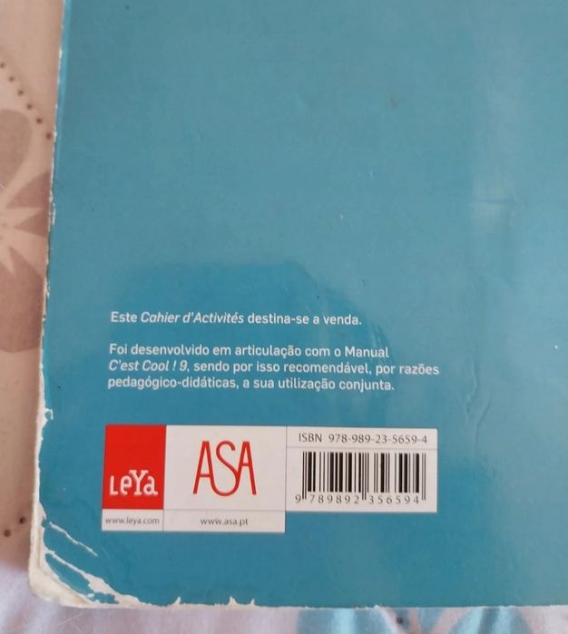 Caderno de atividades francês