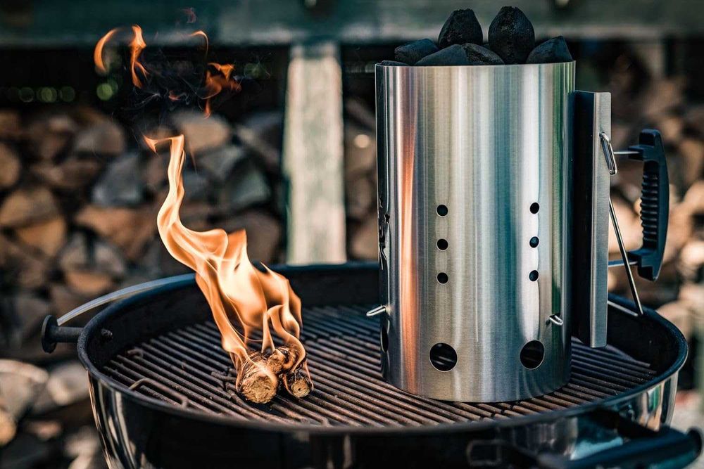 Стартер Weber 17631 7416 набір для розпалювання вугілля гриля чаша