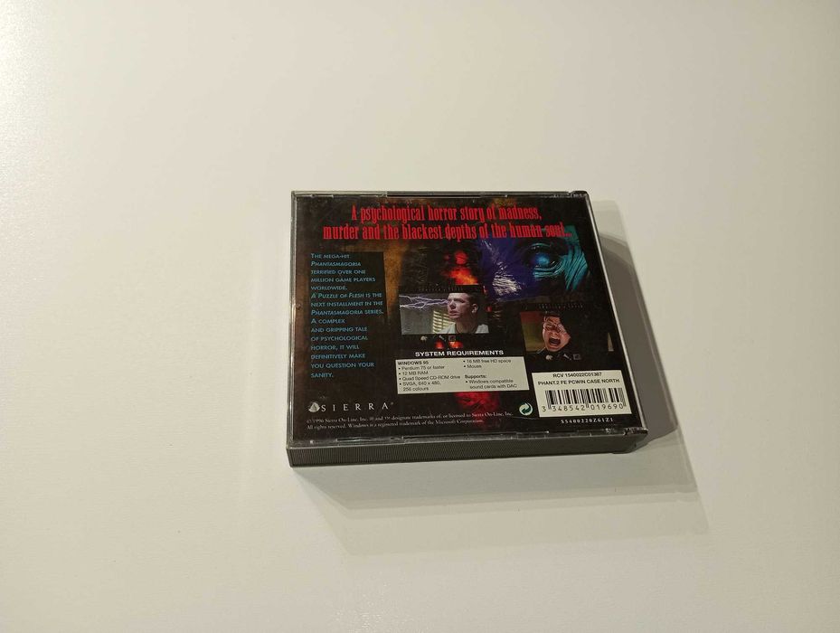 Phantasmagoria A Puzzle of Flesh PC CD ROM horror Roberta Williams