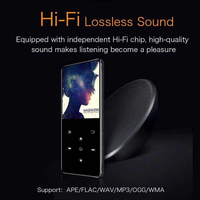 MP3-плеєр mibao M200, Hi-Fi, 16 Гб,Bluetooth 4.0
