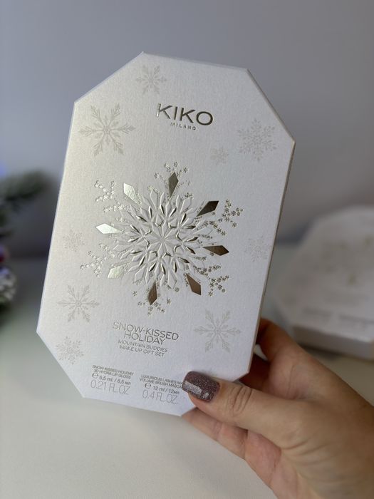 Подарунковий набір Kiko Milano 2026. Набір Кіко Мілано. Блиск Туш Кико