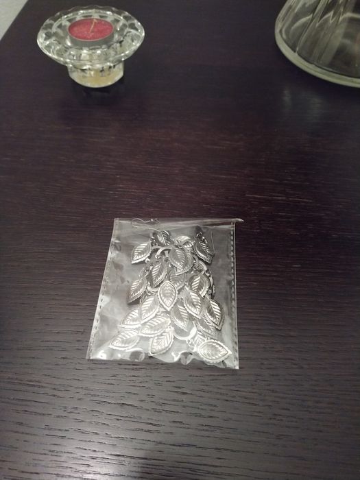 Brincos prateados boho chic - Novos!