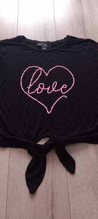 Primark crop top bluzka wiązana rozm. 38
