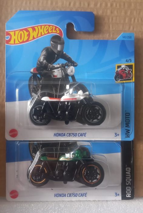 Conjunto 2 Honda CB750 Café Hot Wheels