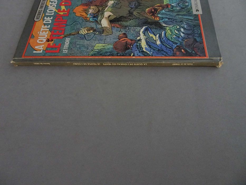 Livro BD Banda Desenhada em francês - Histoires Fantastiques - La quête de Lóiseau du Temps - Le Temple de L'Oubli (capa dura)