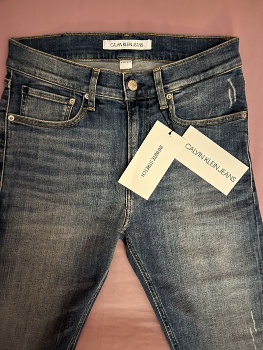 Wyprzedaż spodnie męskie Calvin Klein Jeans.