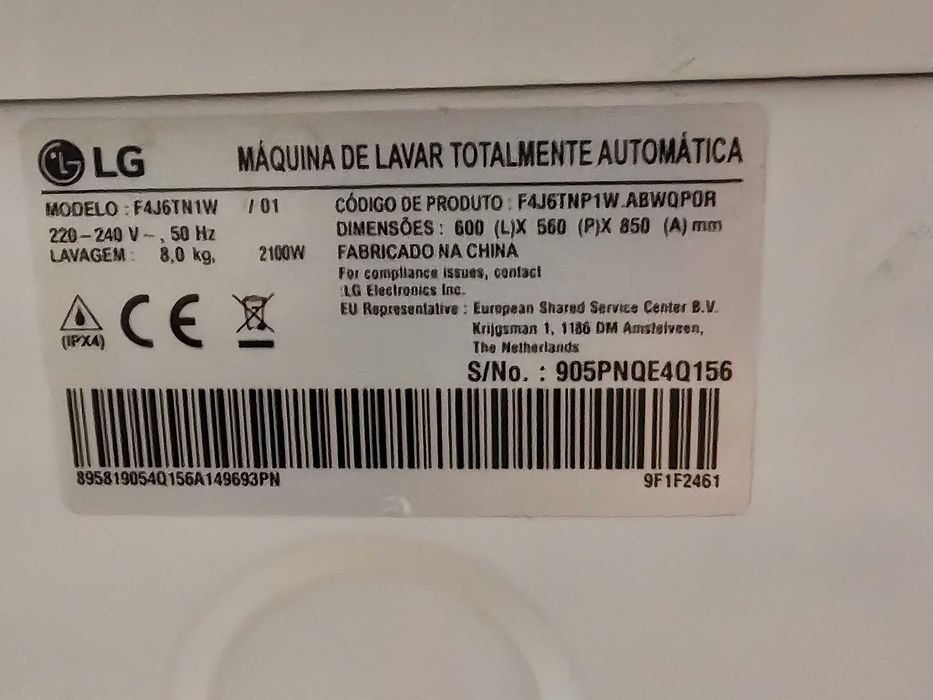 Maquina lavar roupa LG