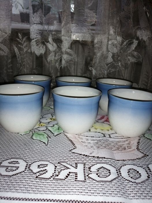 Набор посуды. Винтаж СССР.
Будянский фаянсовый з-д