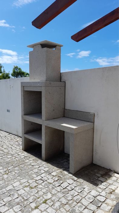 Churrasqueira em pedra