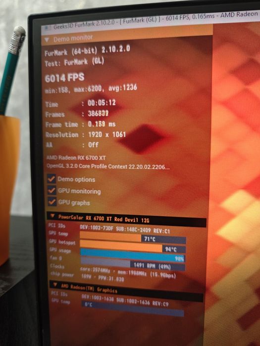 Ryzen 5 5600G RX6700XT  16gb 3200 500gb SSD. Игровой ПК