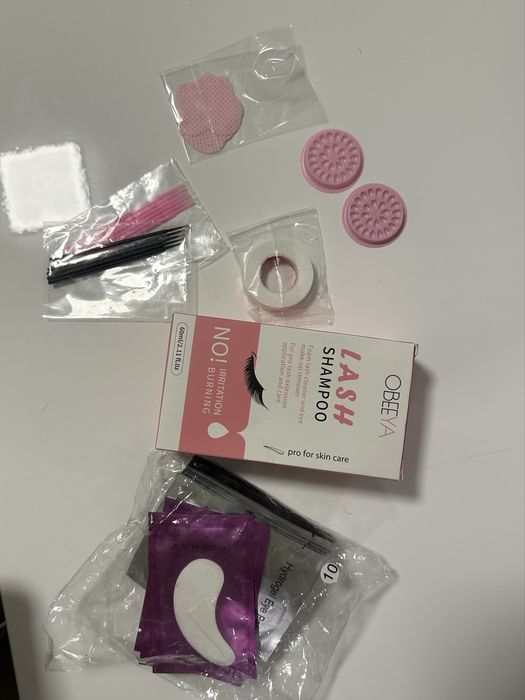 KIT COMPLETO PARA EXTENSÃO DE CÍLIOS