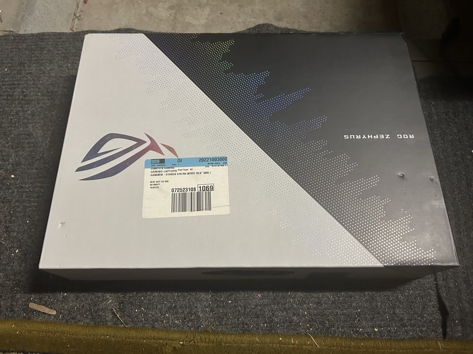 asus rog zephyrus g15. R9. RTX3070TI, 16g ram ddr5