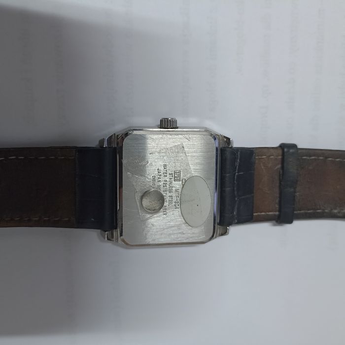 Casio MTF-304 czarna tarcza