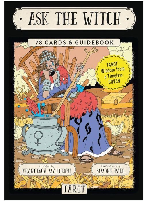 Карти таро Ask The Witch Tarot Запитай у Відьми