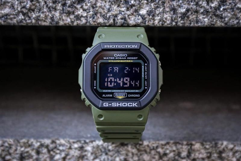 Часы Casio G-Shock DW-5610SU-3E ! Оригинал! Фирменная гарантия 2 года.
