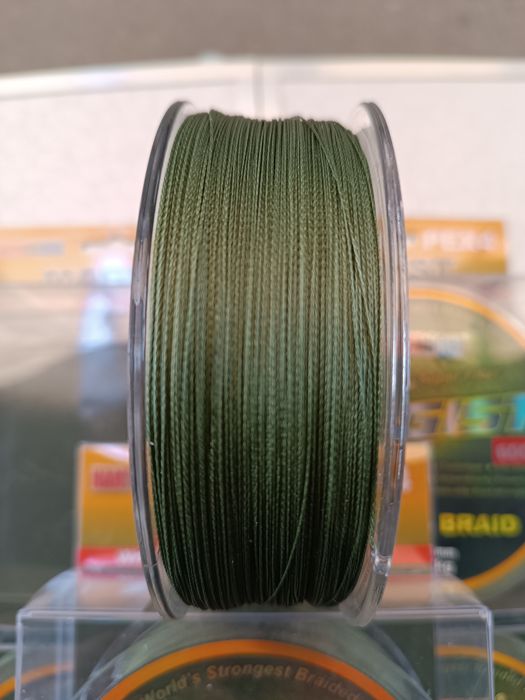 Шнур плетений MAGIST BRAID Green PE × 4 1000 м 0.10 мм - 0.50 мм