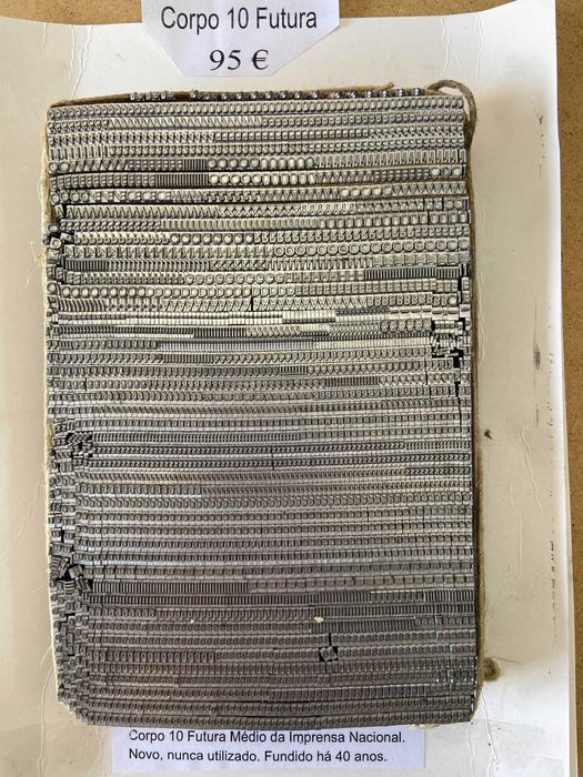 Tipos de Tipografia para Letterpress / Outros