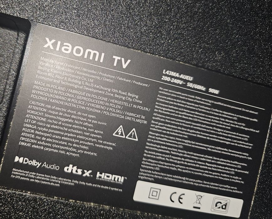 Vendo tv xiaomi 43 polegadas