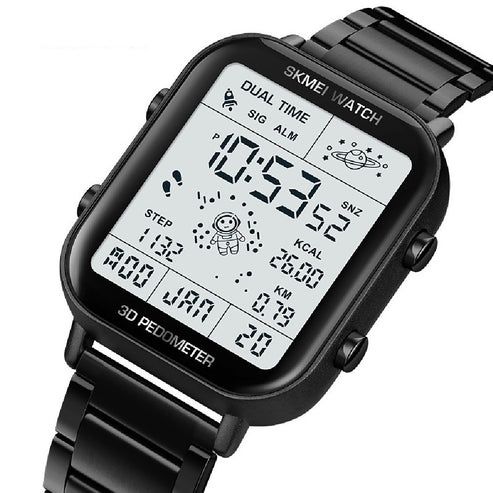 Relógio pedometro 3D