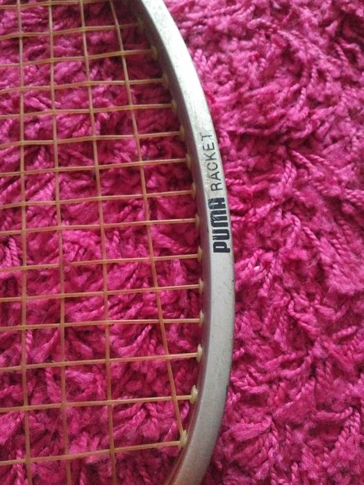 Raquete de tenis antiga Boris Becker Puma / Western Germany