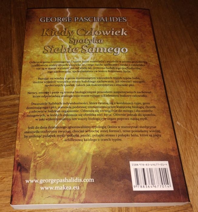 PASCHALIDES Kiedy człowiek spotyka siebie samego Tri Anthropo Type