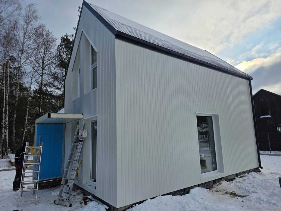 Domek STODOŁA całoroczny na konstrukcji stalowej 47 m2