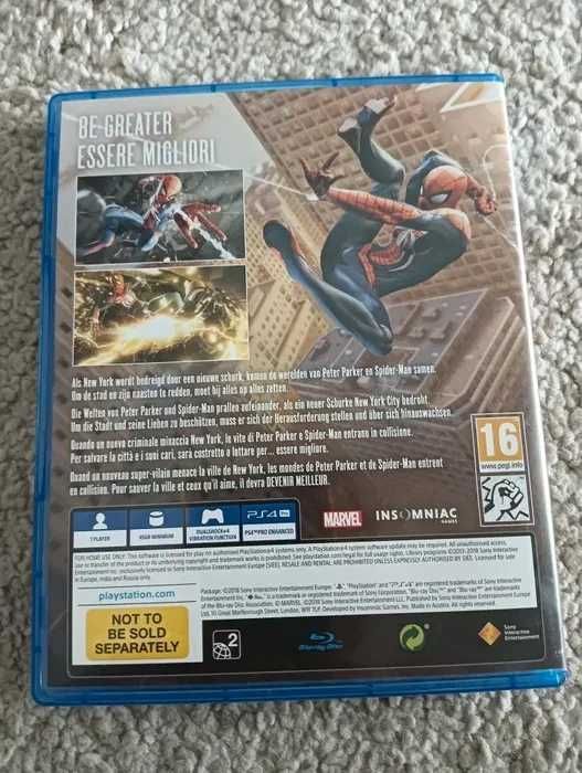 Spider Man	Jogo PS4	Playstation 4 Como novo!*