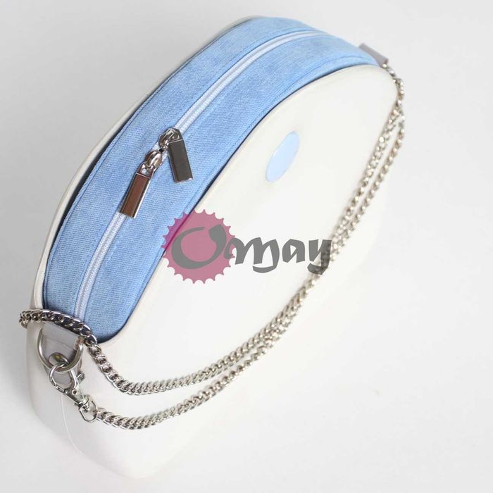 organizer OBAG MOON LIGHT błękitny welur wkład OMAY