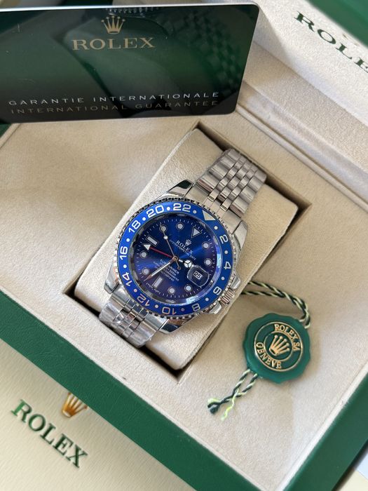 Rolex Submarino GMT-Master ll Mostrador Azul Jucilei