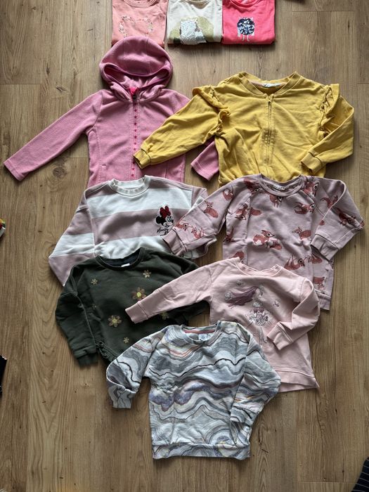 Paka ubrań dla dziewczynki rozm 98