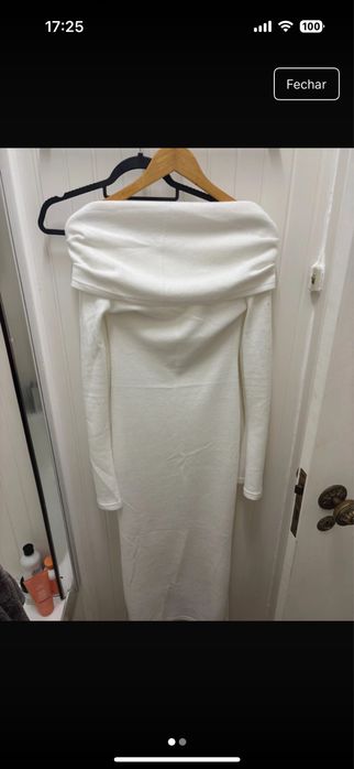 Vestido longo para frio