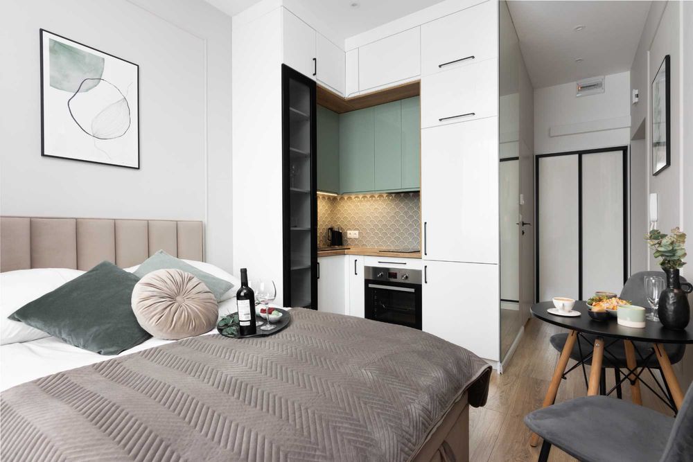 20 m² | Klimatyzacja | Studio | ul. Orawska | Stare Podgórze