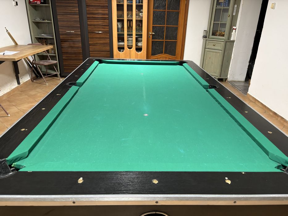 Bilard, stół bilardowy 8ft wym. pola gry 224 cn x 112 cm