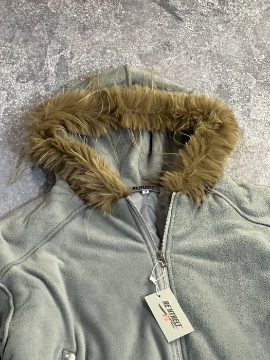 Бомбер з мехом аляска куртка курточка пуховик MA-1 женский сірий серый
