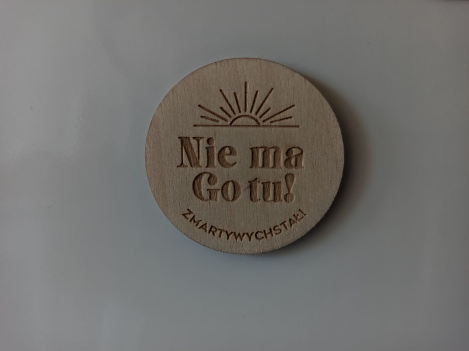 Chrześcijański magnes na lodówkę + gratis