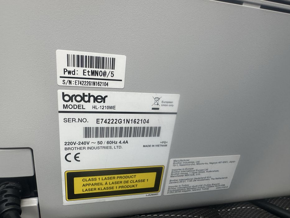 Drukarka brother HL-1210WE