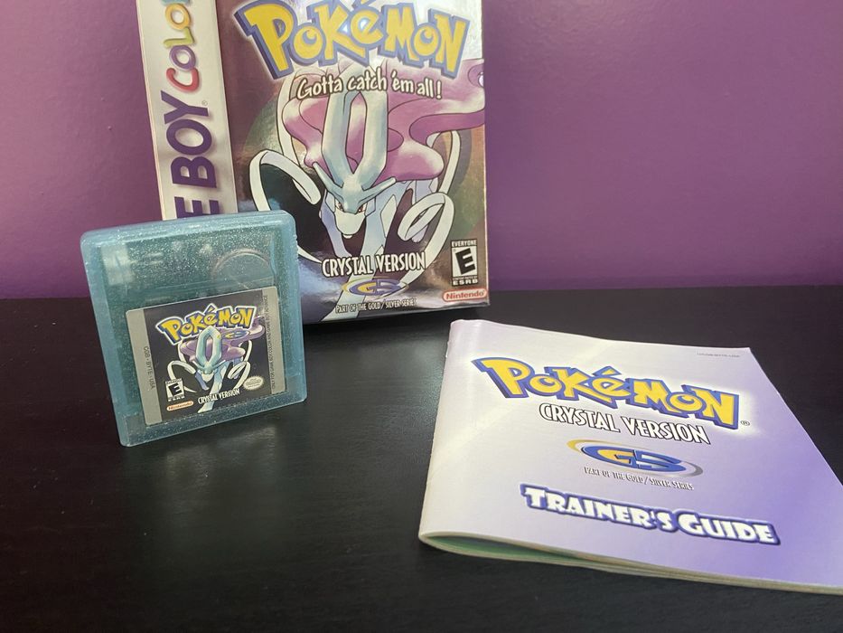Pokemon Crystal gameboy color