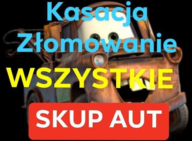 Skup Aut kasacja złomowanie Tuchola cekcyn sepolno