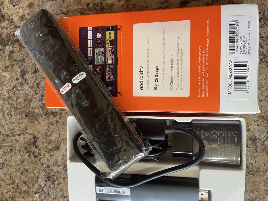Медіаплеєр Xiaomi Mi TV Stick 4K (MDZ-27-AA)