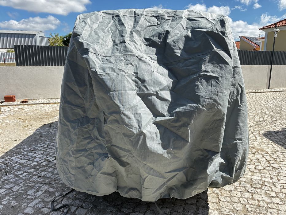 Capa de luxo respirável para carrinha VW T4 (1990–2003), T5 (2003–2015) e T6 com distância entre eixos LONGA