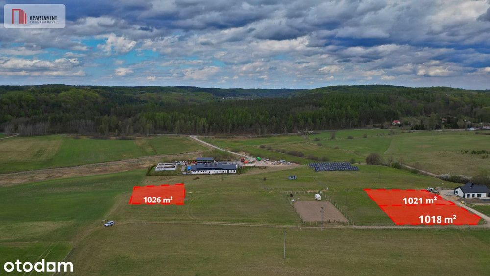 Działki budowlano usługowe Piekło Górne Przywidz