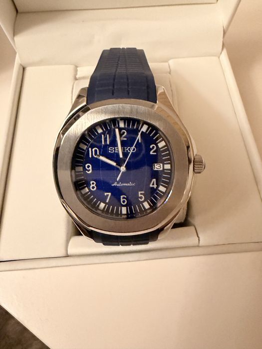 Relógio Seiko "Aquanaut Mod" (Azul)