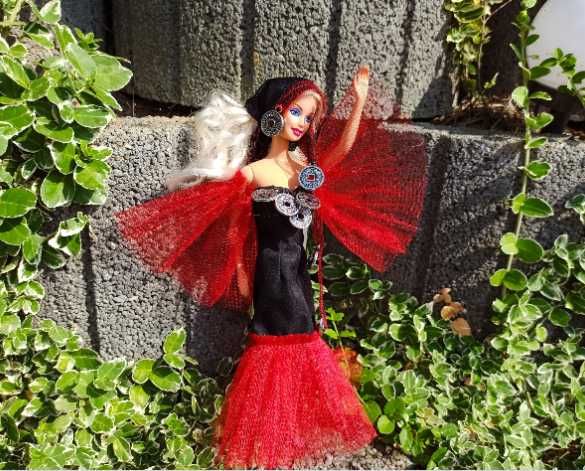 Ubranko dla lalek Barbie cyganka