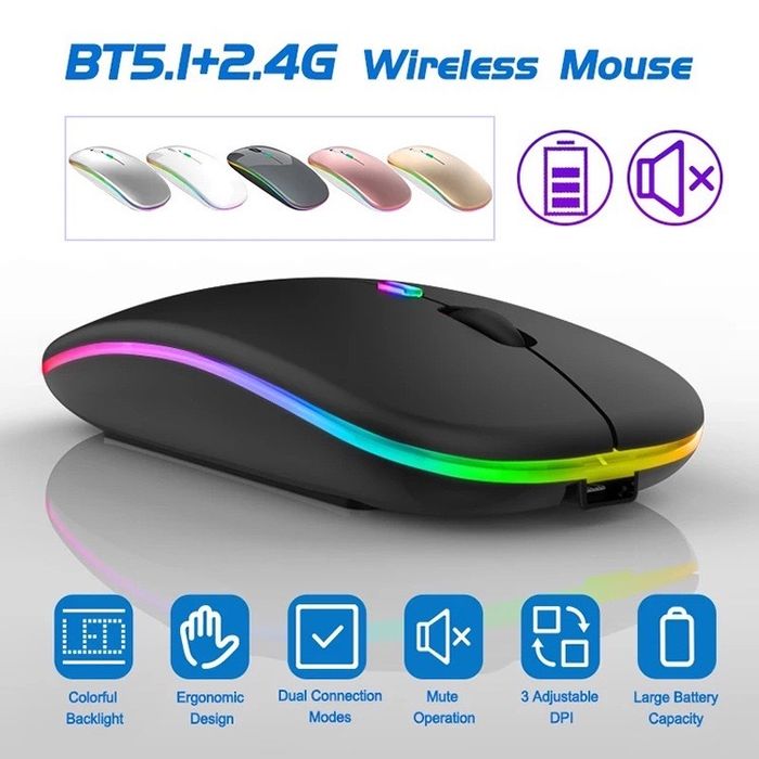Мишка бездротова Art Planet G-151D Slim ПК та ноутбука безпровідна