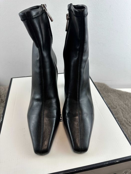 botki damskie czarne steve madden freida 38